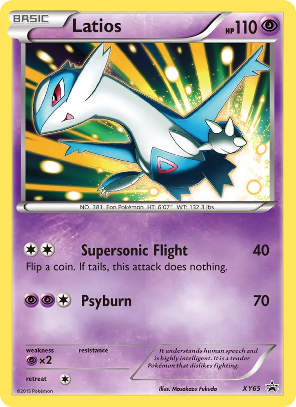 XY65 Latios – XY Black Star Promos