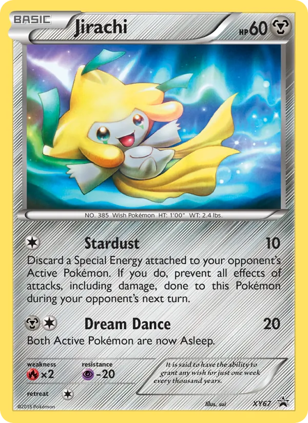 XY67 Jirachi – XY Black Star Promos