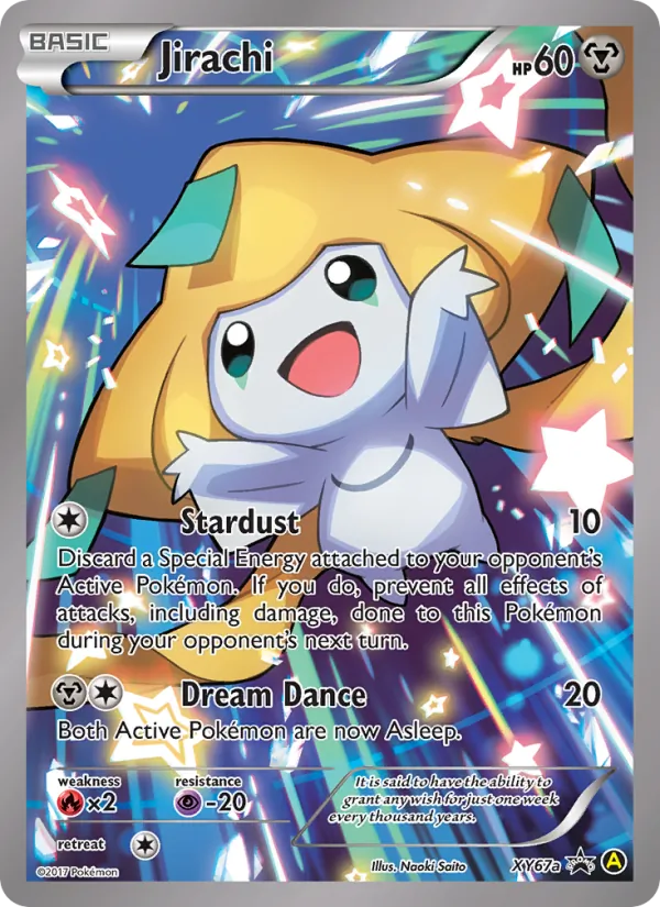XY67a Jirachi – XY Black Star Promos