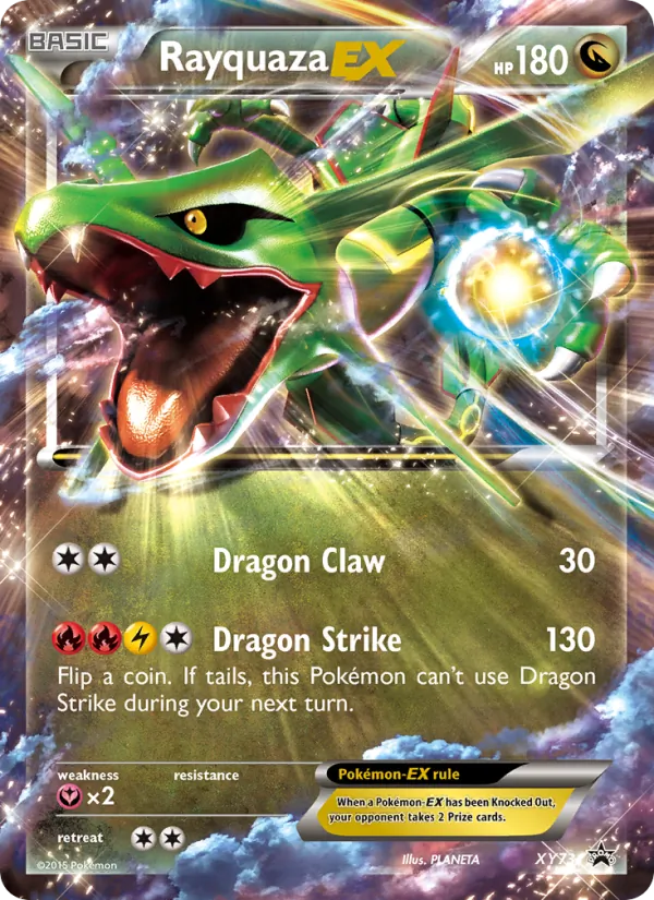 XY73 Rayquaza EX – XY Black Star Promos