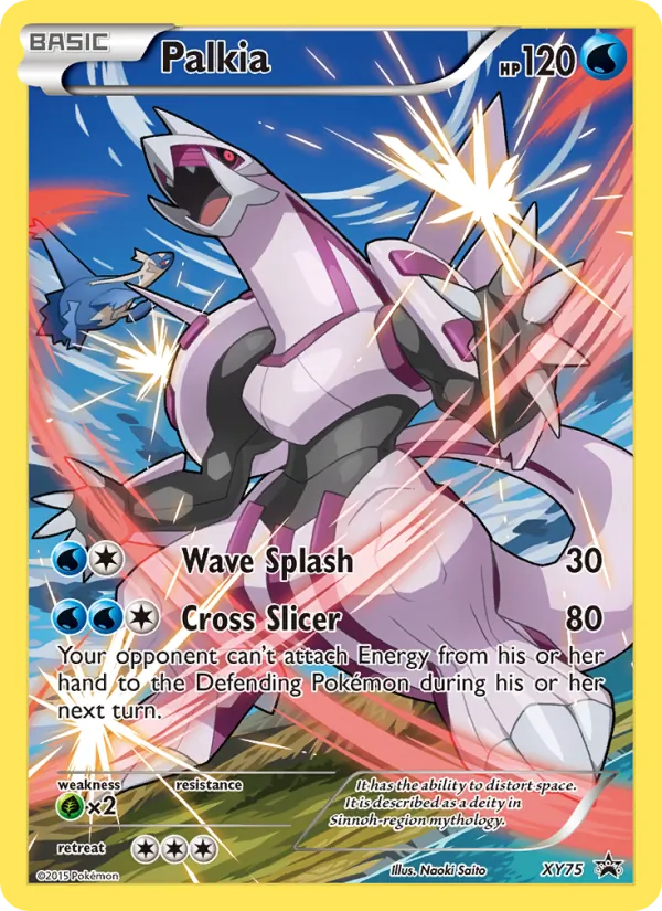 XY75 Palkia – XY Black Star Promos