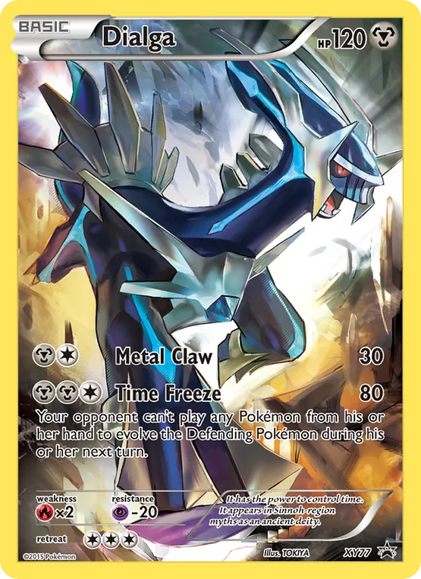 XY77 Dialga – XY Black Star Promos