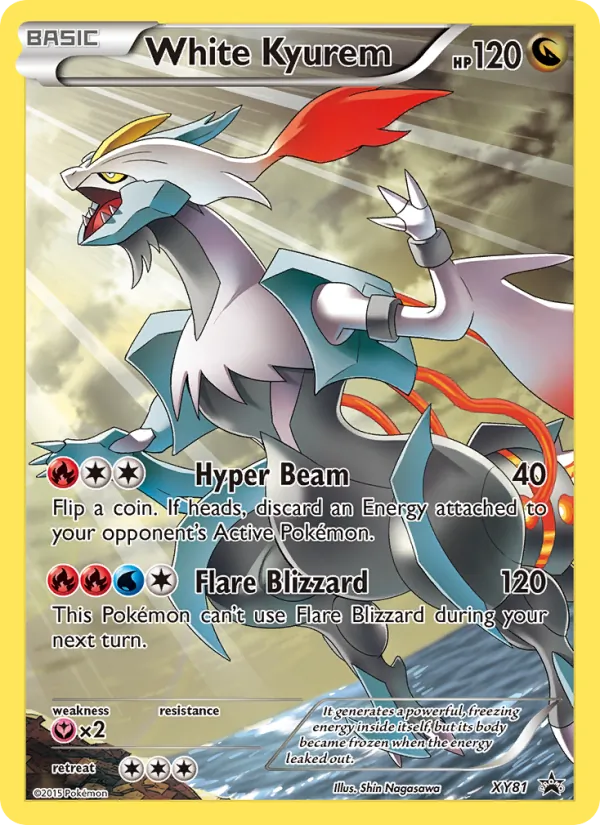 XY81 White Kyurem – XY Black Star Promos