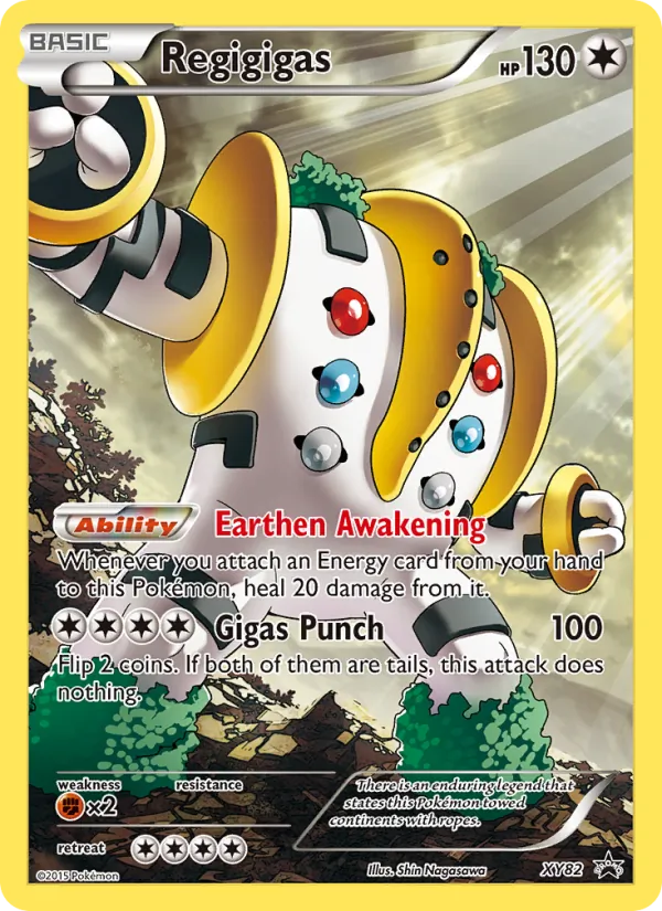 XY82 Regigigas – XY Black Star Promos