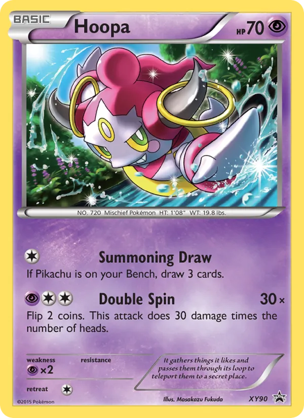 XY90 Hoopa – XY Black Star Promos