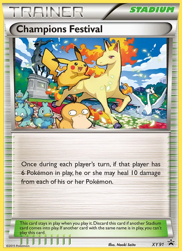 XY91 Champions Festival – XY Black Star Promos