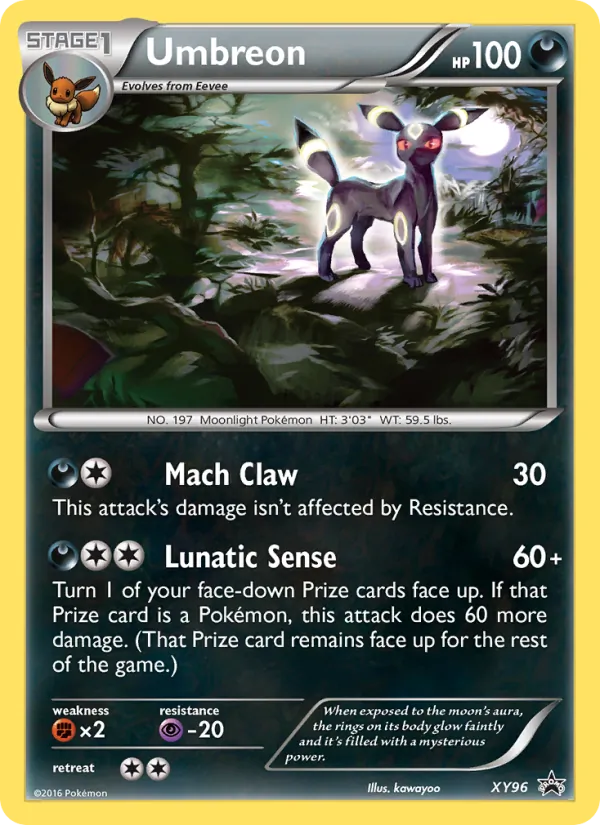 XY96 Umbreon – XY Black Star Promos