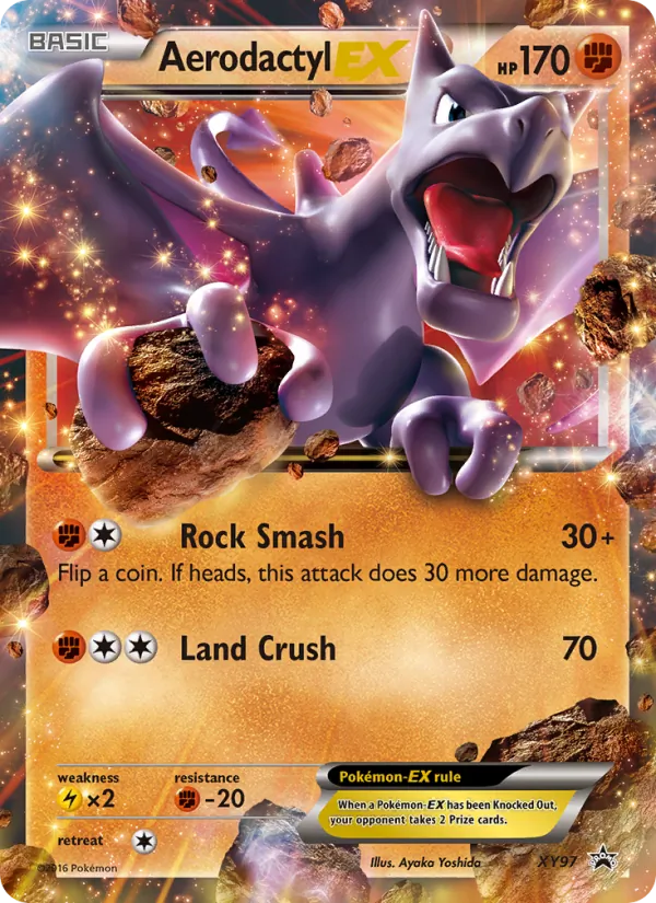 XY97 Aerodactyl EX – XY Black Star Promos