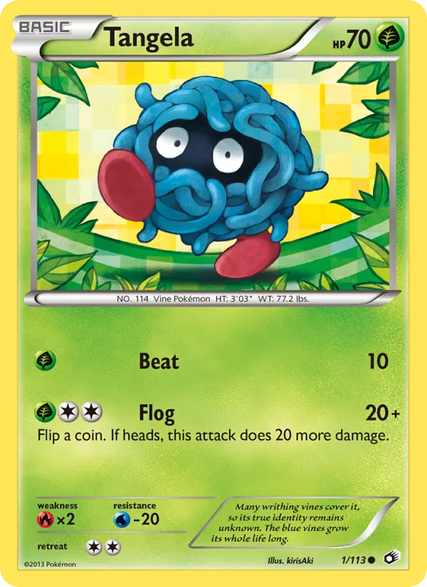 1 Tangela – Legendary Treasures