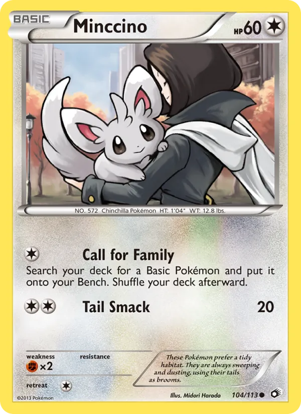 104 Minccino – Legendary Treasures