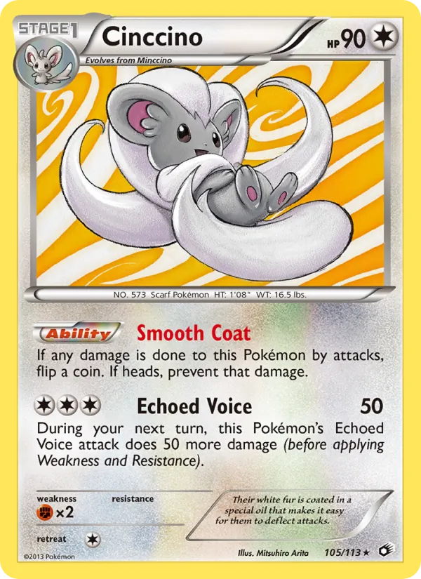 105 Cinccino – Legendary Treasures