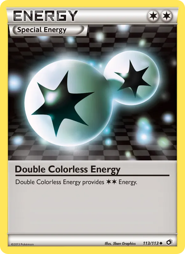 113 Double Colorless Energy – Legendary Treasures