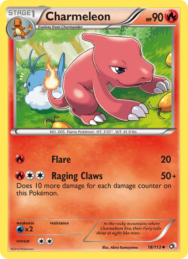 18 Charmeleon – Legendary Treasures