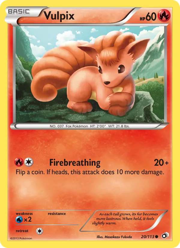 20 Vulpix – Legendary Treasures