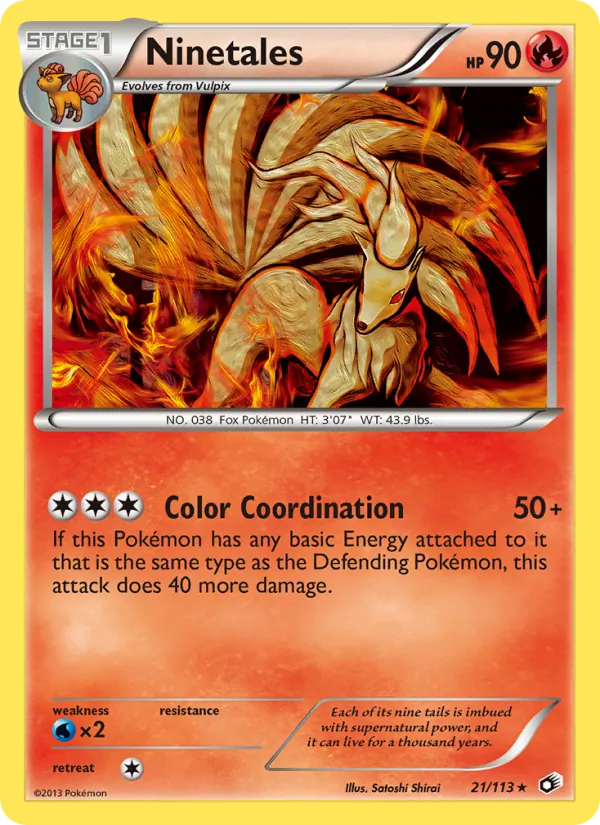 21 Ninetales – Legendary Treasures