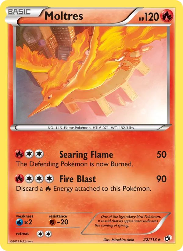 22 Moltres – Legendary Treasures
