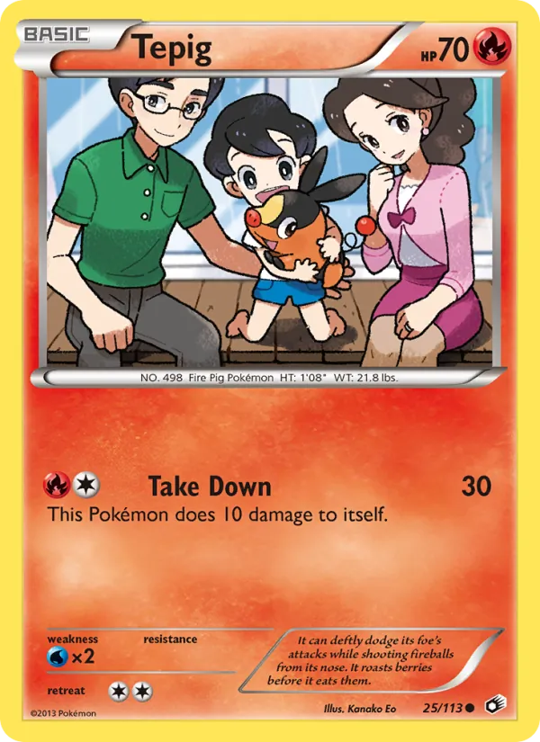 25 Tepig – Legendary Treasures