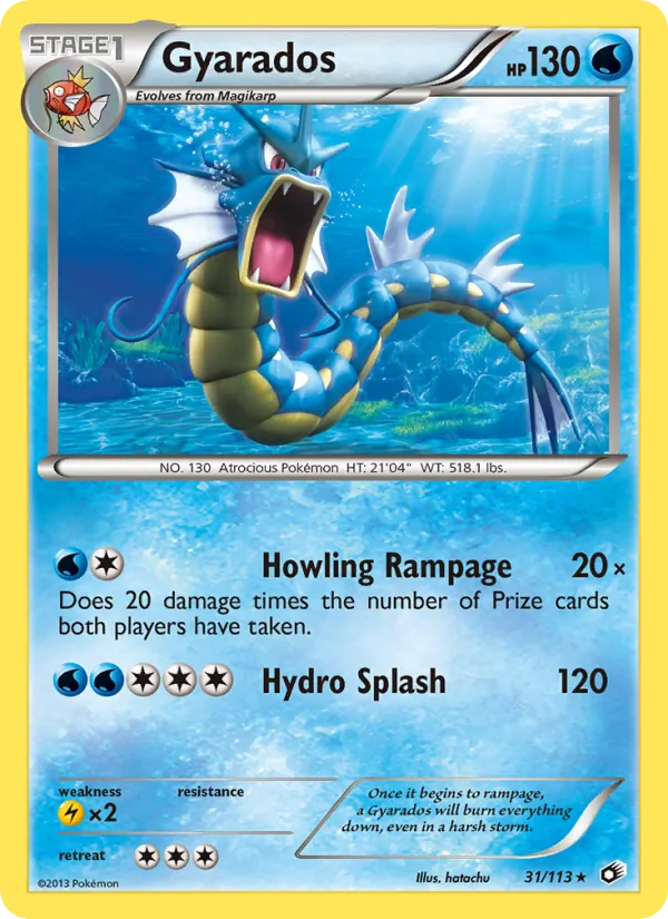 31 Gyarados – Legendary Treasures