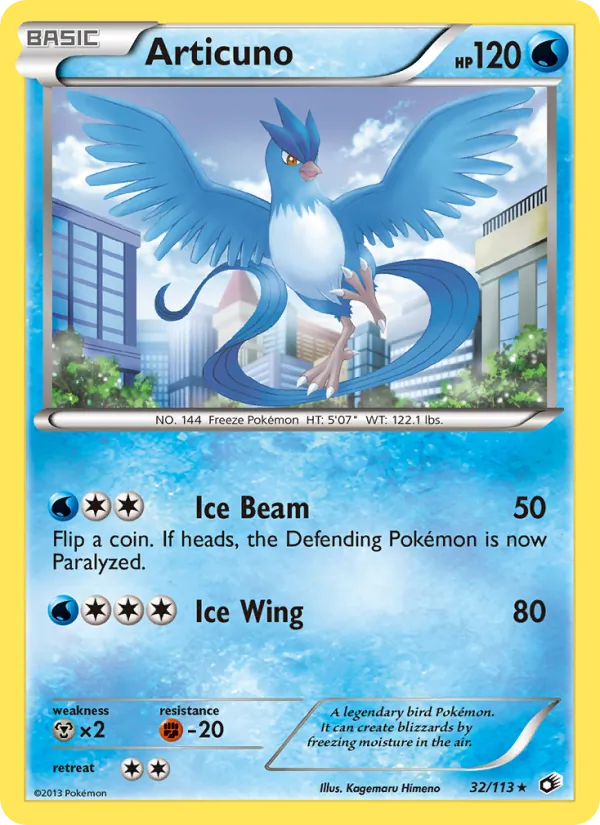 32 Articuno – Legendary Treasures