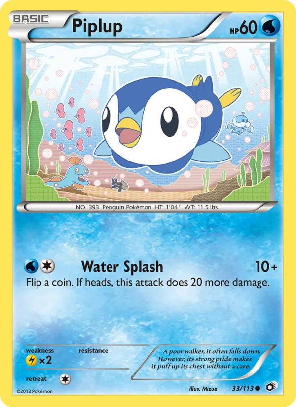 33 Piplup – Legendary Treasures