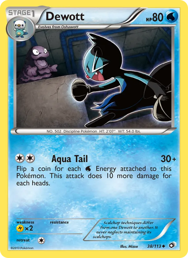 38 Dewott – Legendary Treasures