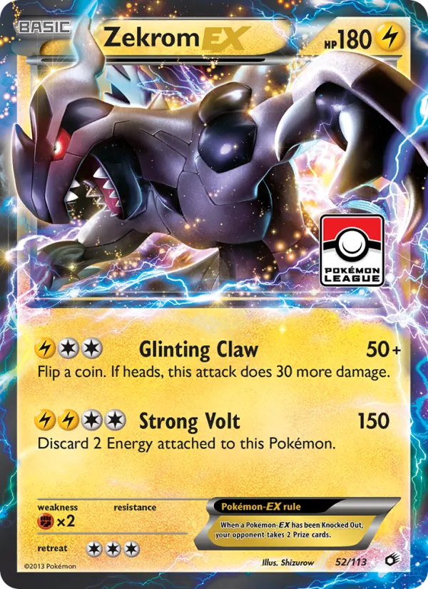 52 Zekrom-EX – Legendary Treasures