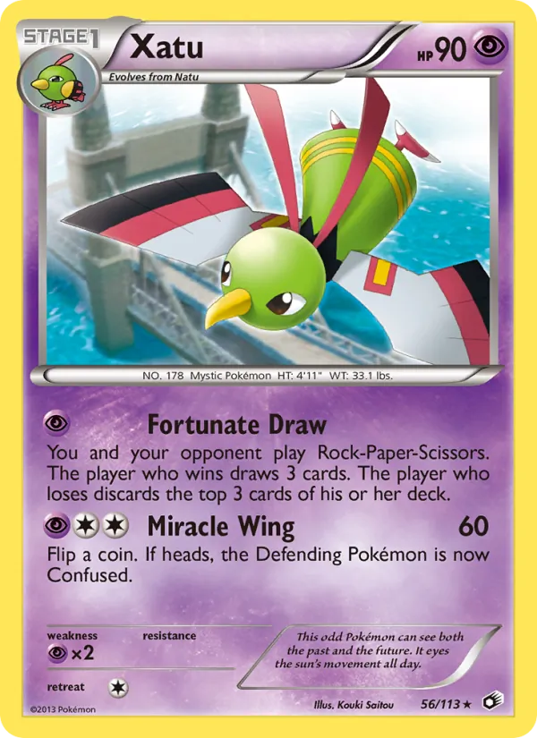 56 Xatu – Legendary Treasures