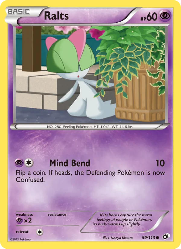 59 Ralts – Legendary Treasures