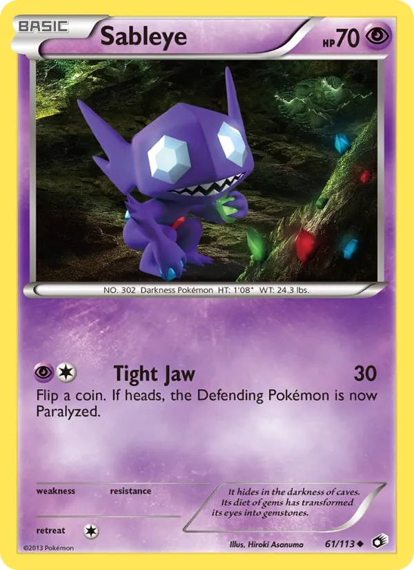 61 Sableye – Legendary Treasures