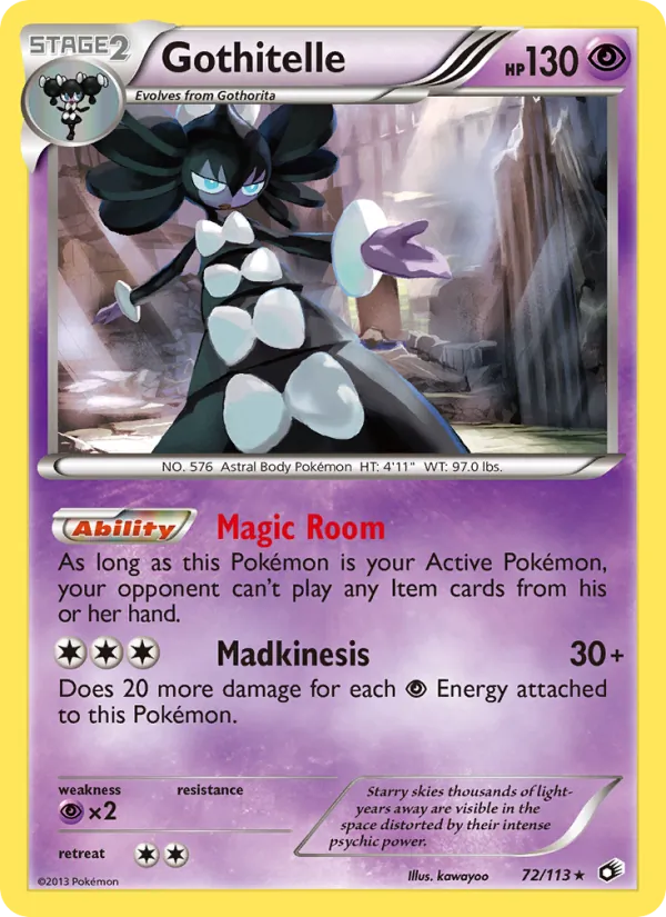 72 Gothitelle – Legendary Treasures