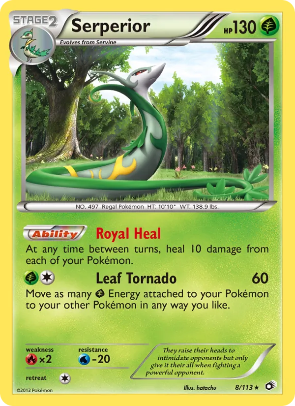 8 Serperior – Legendary Treasures