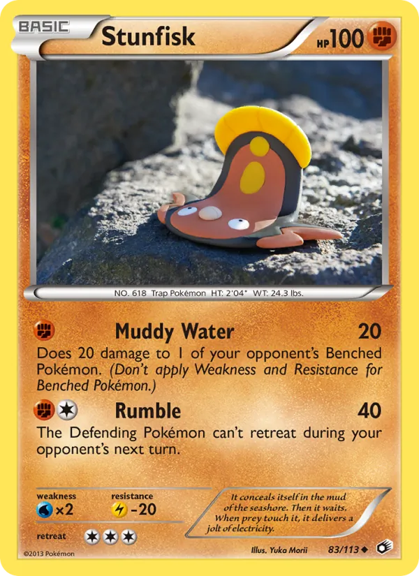 83 Stunfisk – Legendary Treasures