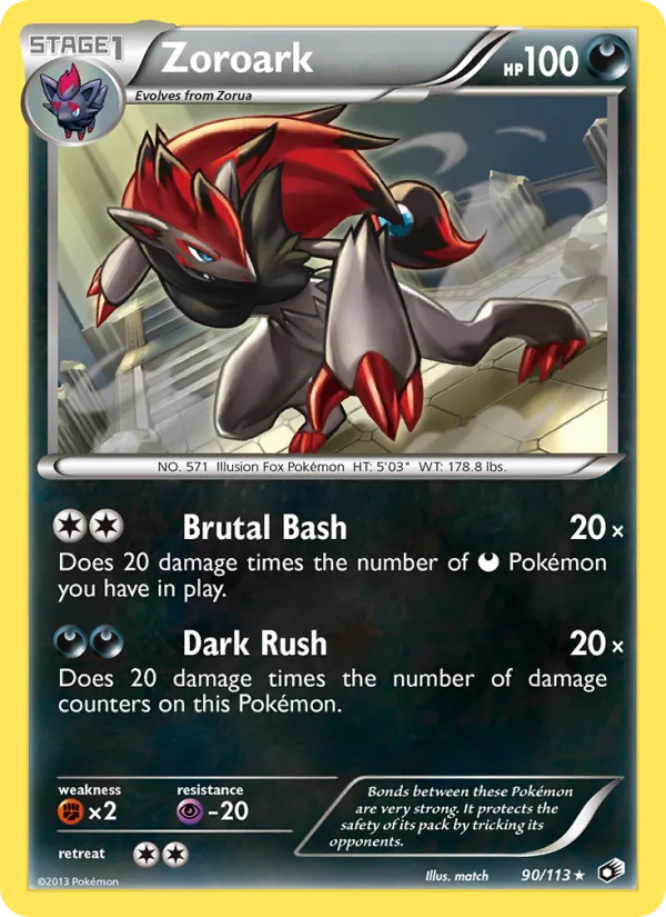 90 Zoroark – Legendary Treasures