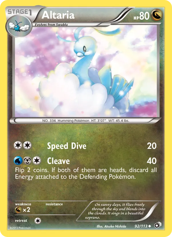 92 Altaria – Legendary Treasures