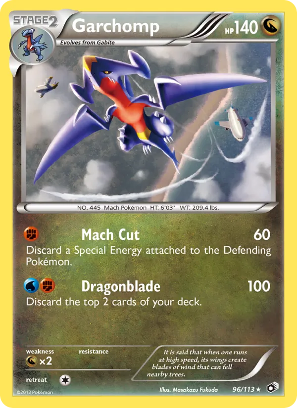96 Garchomp – Legendary Treasures