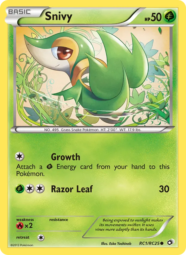 RC1 Snivy – Legendary Treasures