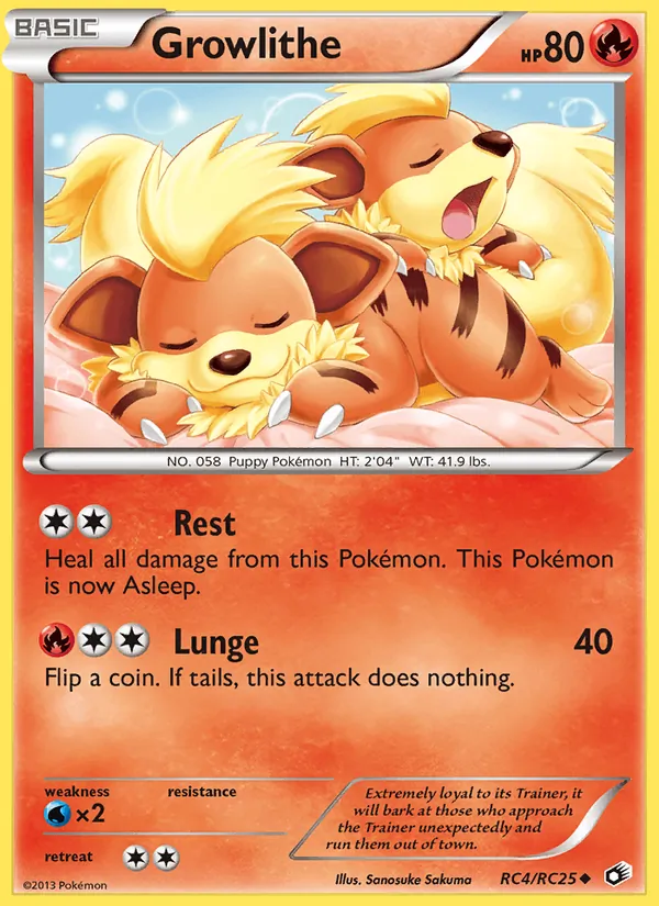 RC4 Growlithe – Legendary Treasures