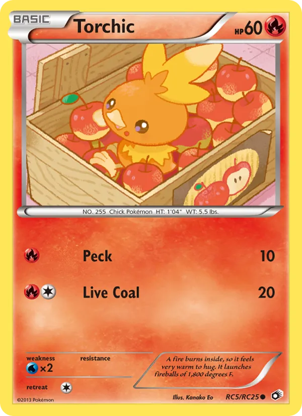 RC5 Torchic – Legendary Treasures