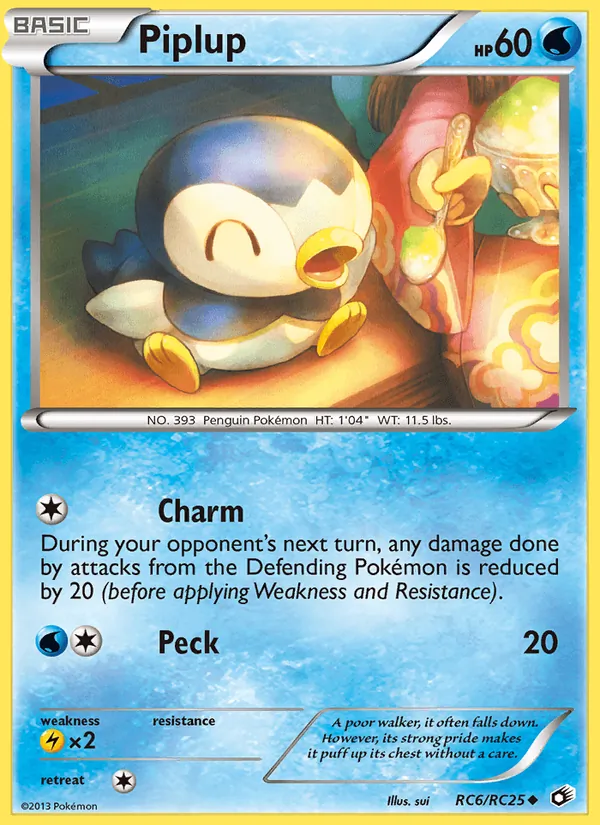RC6 Piplup – Legendary Treasures