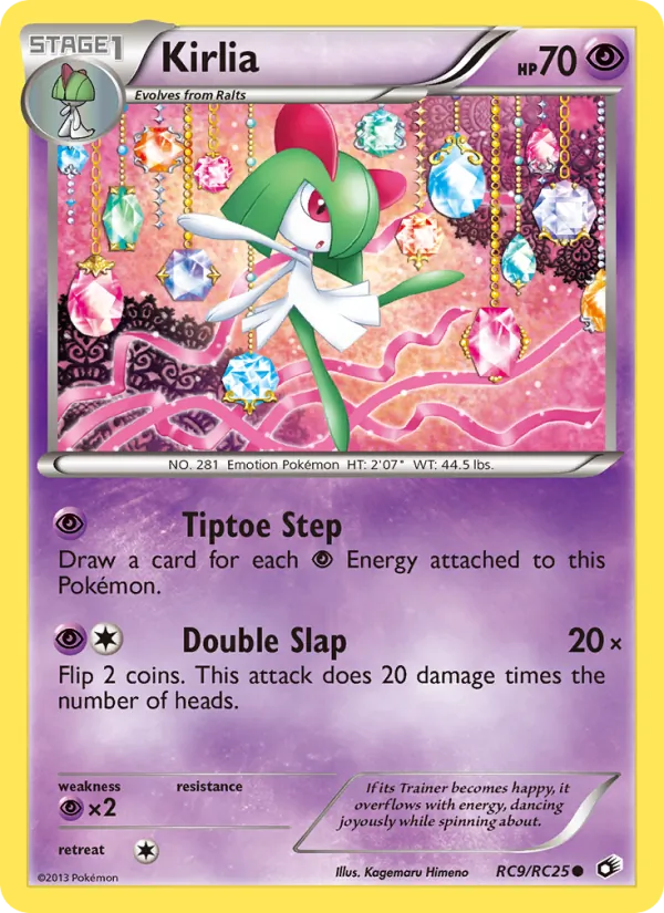 RC9 Kirlia – Legendary Treasures