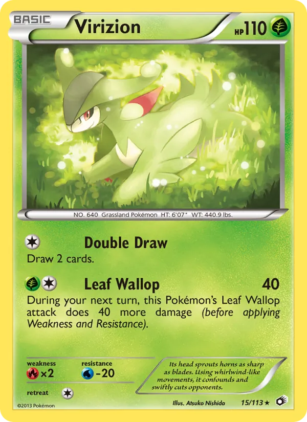 15-RH Virizion – Legendary Treasures