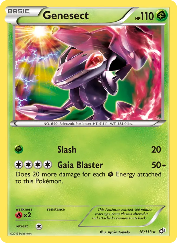 16-RH Genesect – Legendary Treasures