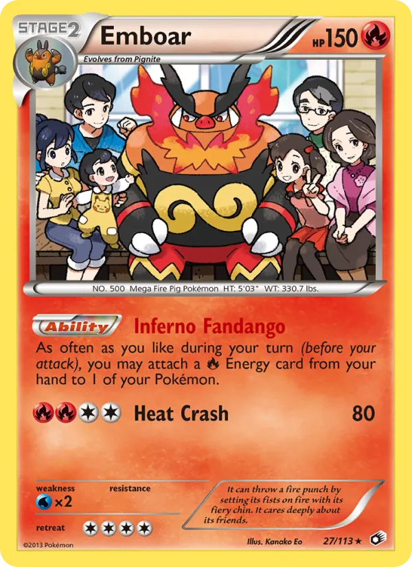 27-RH Emboar – Legendary Treasures