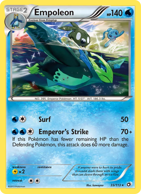 35-RH Empoleon – Legendary Treasures