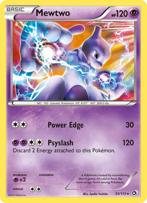 53-RH Mewtwo – Legendary Treasures