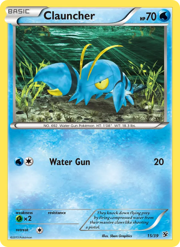 15 Clauncher – Kalos Starter Set