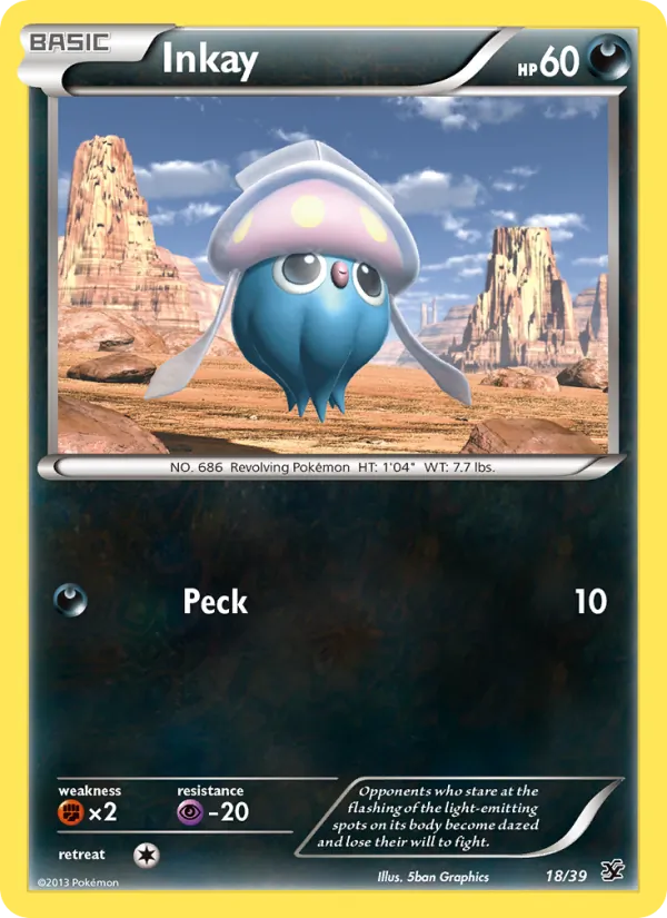 18 Inkay – Kalos Starter Set