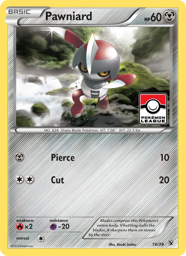 19 Pawniard – Kalos Starter Set