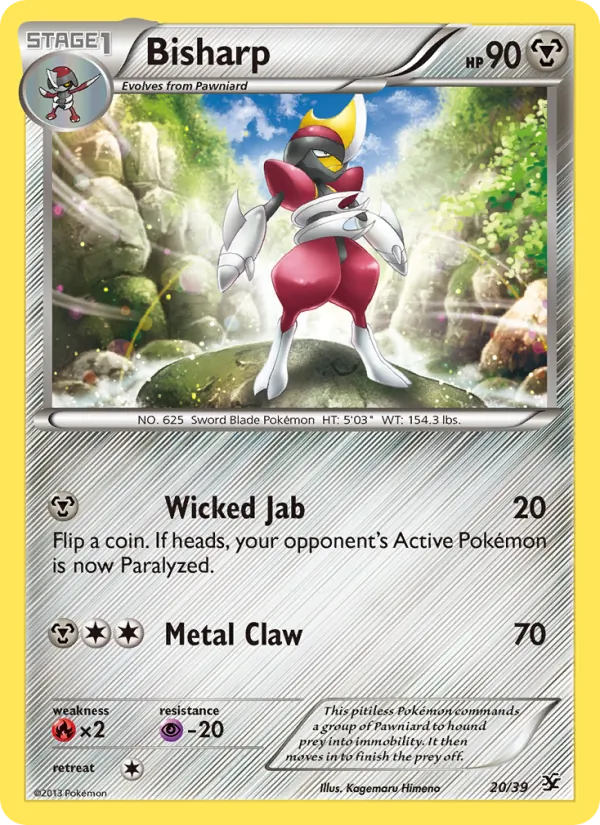20 Bisharp – Kalos Starter Set