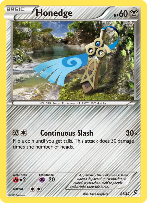 21 Honedge – Kalos Starter Set